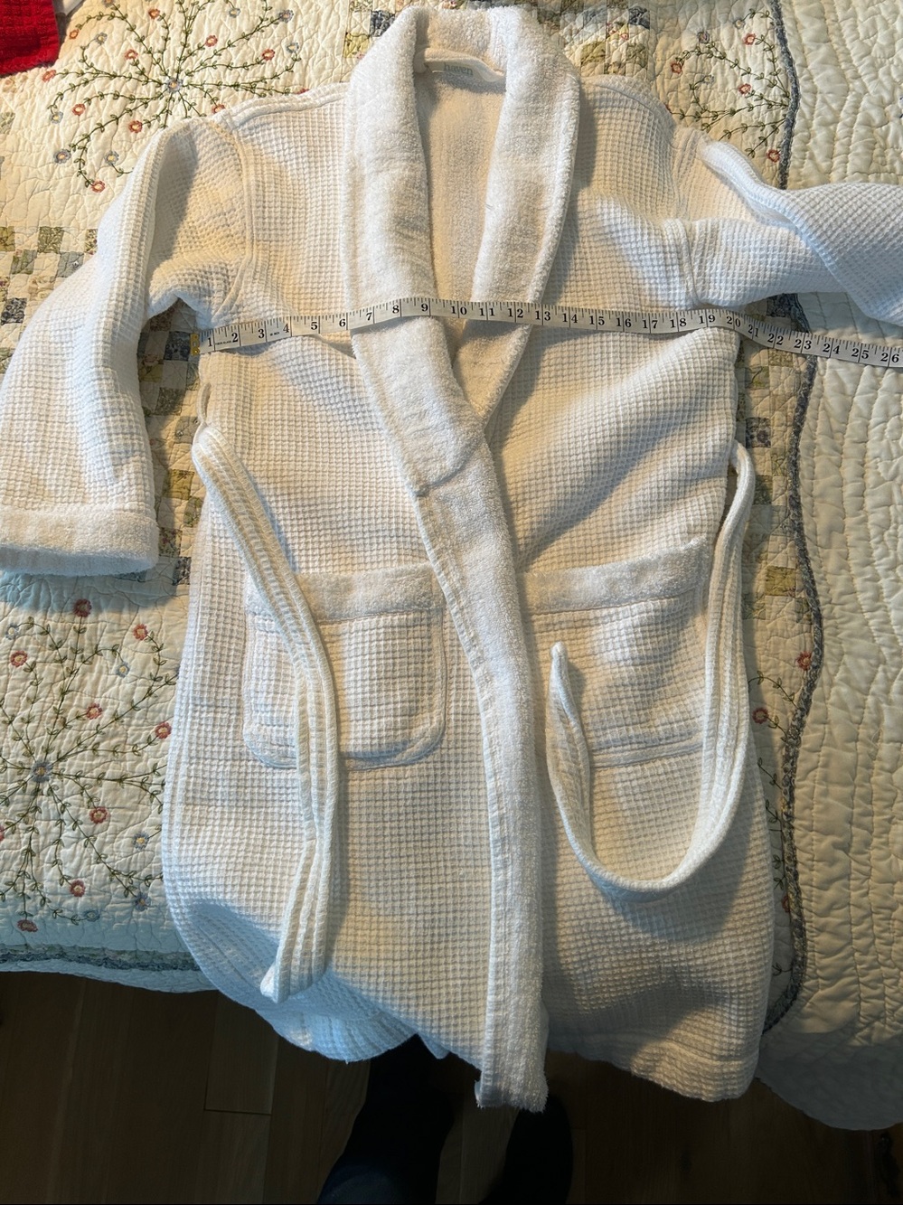 Haven bathrobe - S - White
